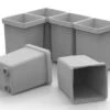 Buzbe Customizable Deep Bins