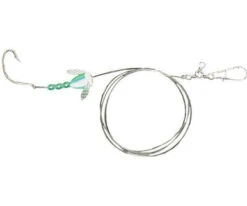 Eagle Claw Lazer Sharp L912 Fluke Bead Green/Silver Spin Float Rig