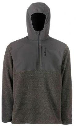 Grundens Bering Pro Fleece 1/4 Zip - Metal