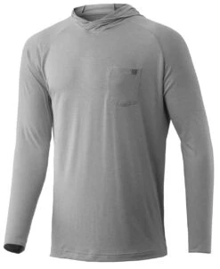 Huk Waypoint Hoodie - Grey - 2X-Large