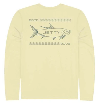 Jetty Tarpon UV Long Sleeve Shirt - Sun