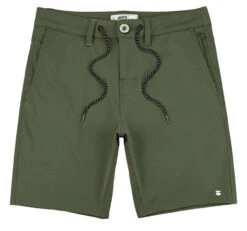 Jetty Traverse Short - Military - 33