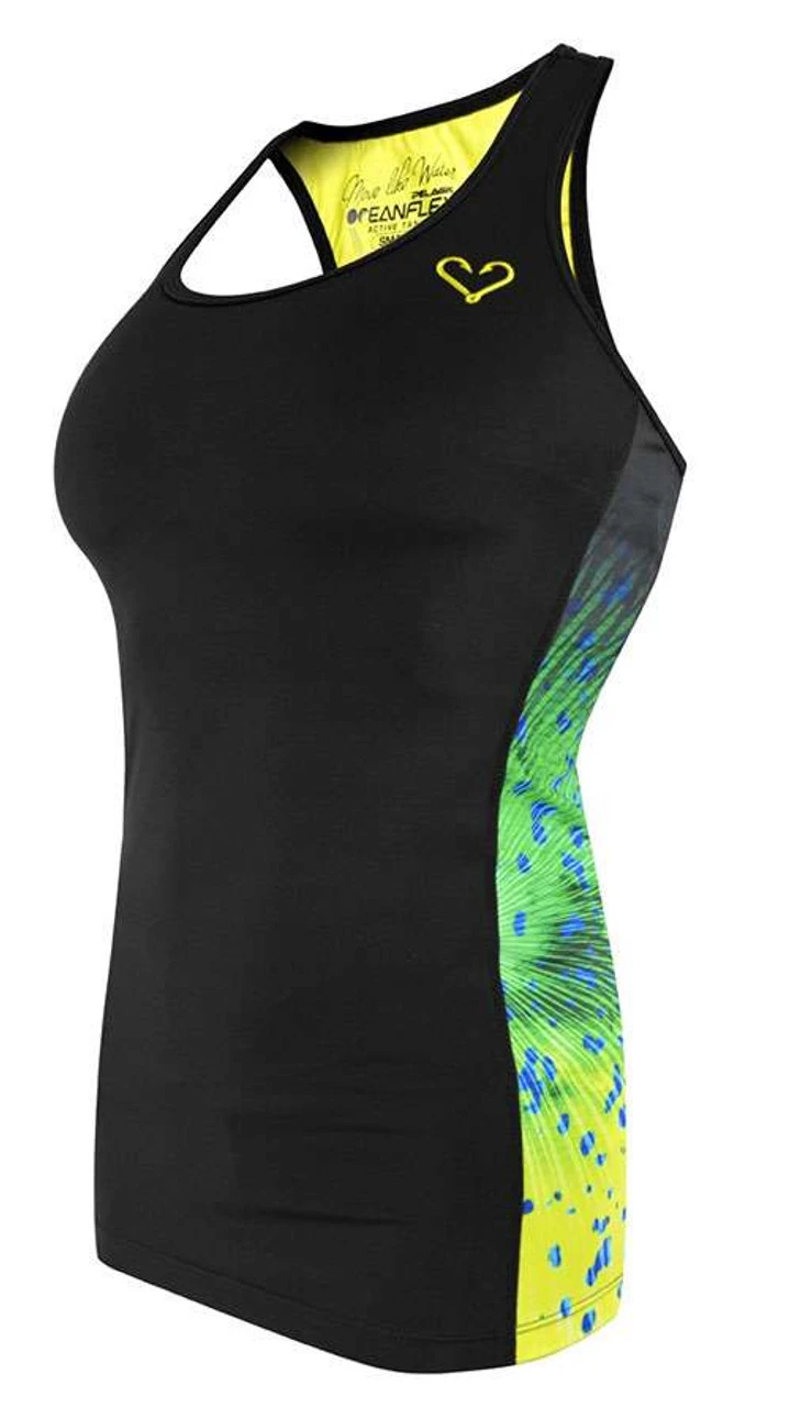 Pelagic Womens Oceanflex Active Tank Tops - Image 4