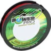 Power Pro Powerpro Braided Spectra Fiber Fishing Line Vermilion Red 150 Yds.