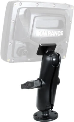RAM MOUNTS RAM Double Ball Mount For Lowrance Elite-5/7 Ti - C Size - 1.5 In.