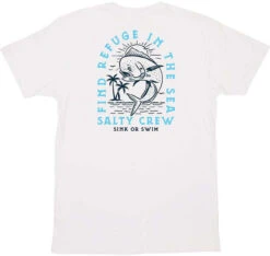 Salty Crew Dancin Dodo Short Sleeve T-Shirt - White - Medium