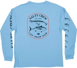 Salty Crew Surface Long Sleeve Sunshirt - Light Blue