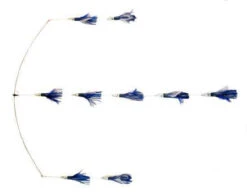Sportfish Products 32in Spreader Bar With 9 - 6in Bubble Jet Feather