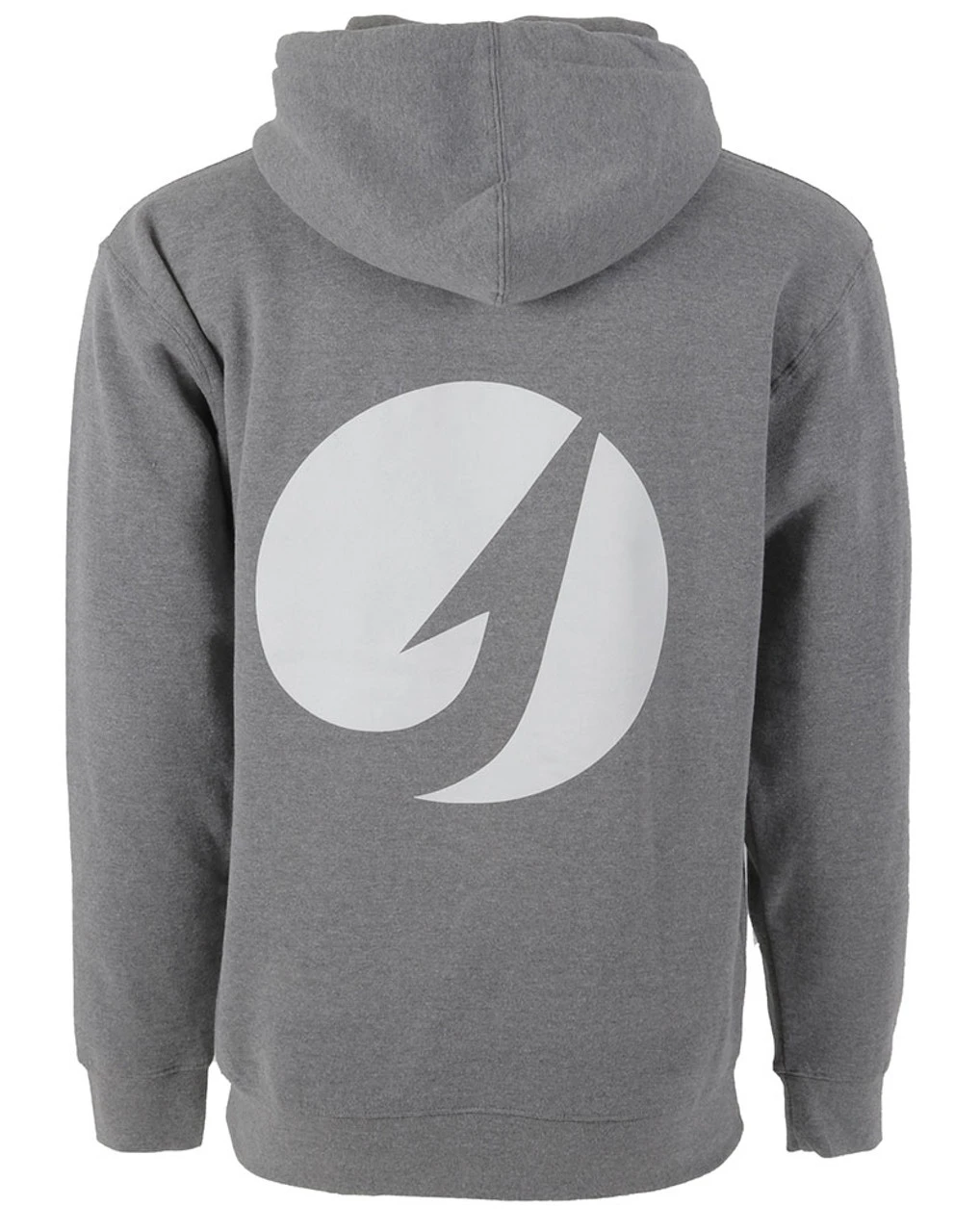 TackleDirect TDLH-GH TD Logo Hoody Gun Metal Heather - Size Large - Image 2